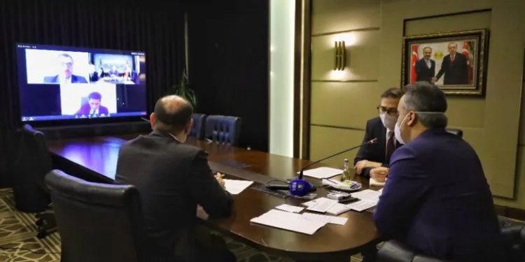 Başkan Aktaş video konferansla açıklamalarda bulundu