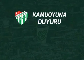 bursaspor duyuru