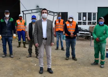 Kestel Belediye Başkan Tanır, işçileri unutmadı