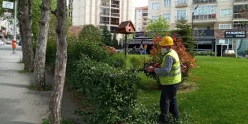 Yıldırım’da parklara özel bakım