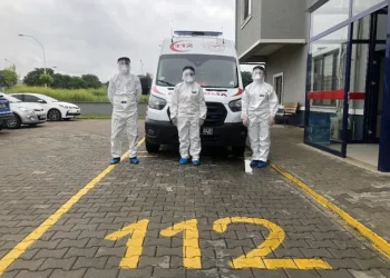 Bursa 112 servisinde koronavirüs mesaisi