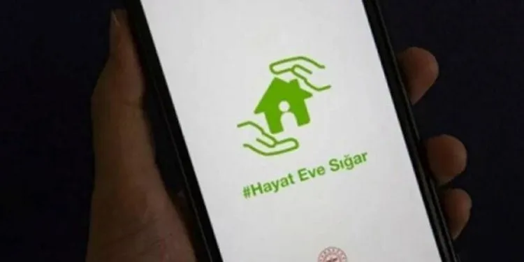 Hayat eve sığar uygulamasından maske kodu alınabilecek