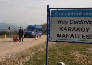 Bursa Karaköy Mahallesi’ndeki karantina uygulaması sonlandırıldı
