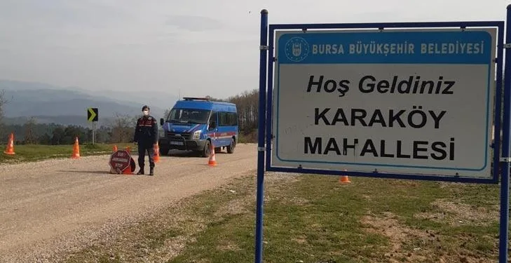 Bursa Karaköy Mahallesi’ndeki karantina uygulaması sonlandırıldı