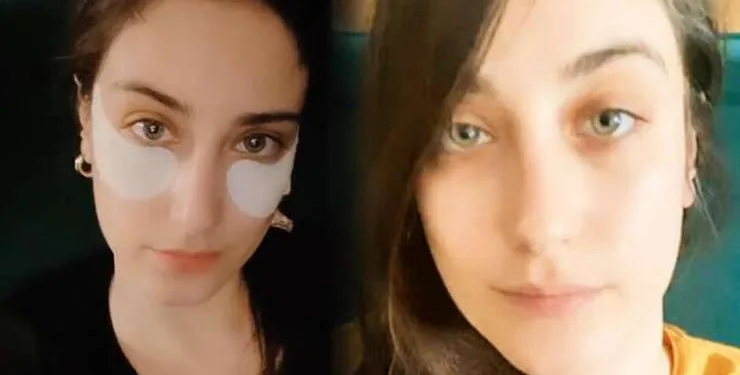 Hazal Kaya kendi kendinin kuaförü oldu