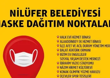 Bursa’da ücretsiz maske dağıtım noktaları