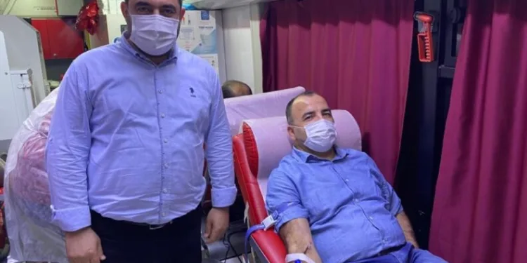 Adalet Komi̇syonu Başkanından Kızılaya Destek