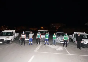 Adıyaman Beledi̇yesi̇nden Haşereyle Mücadele
