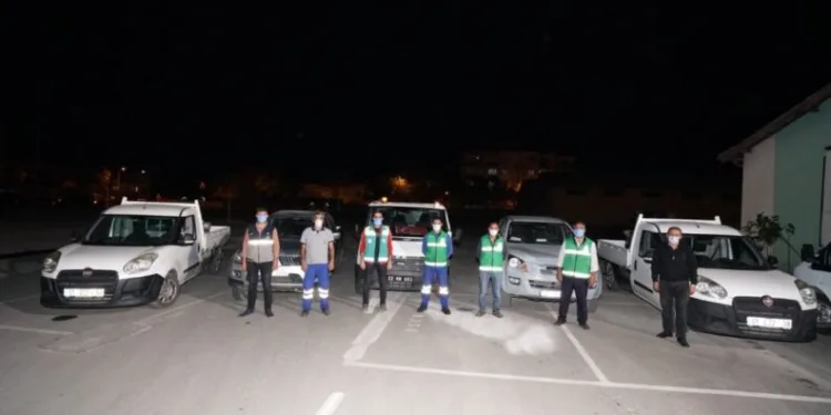 Adıyaman Beledi̇yesi̇nden Haşereyle Mücadele