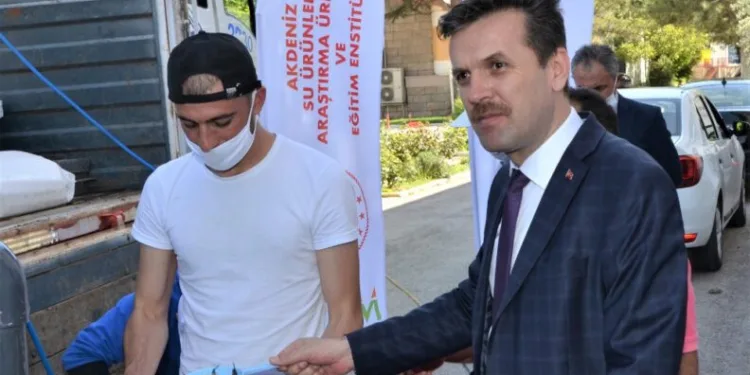 Afyonkarahi̇sarda 31 Gölete 208 Bi̇n 500 Balık Salındı
