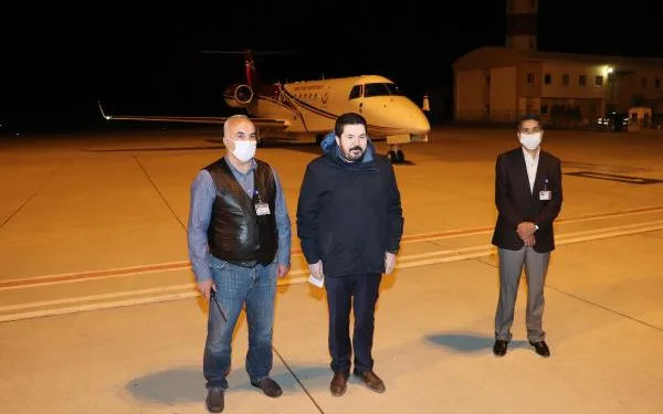 Ambulans uçak,17 günlük Kübra bebek için havalandı