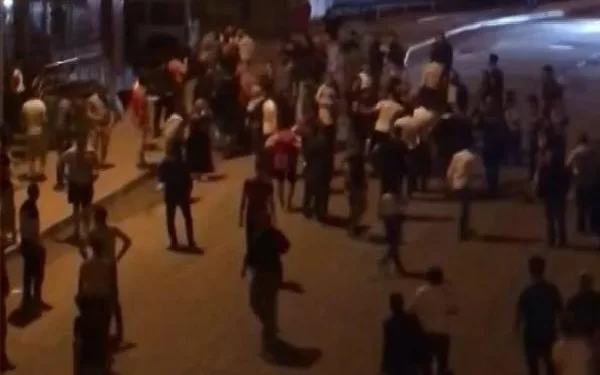 Taciz iddiası sonrası ortalık savaş alanına döndü