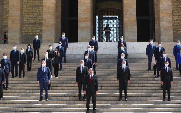 Bakan Kasapoğlu Anıtkabir’i ziyaret etti