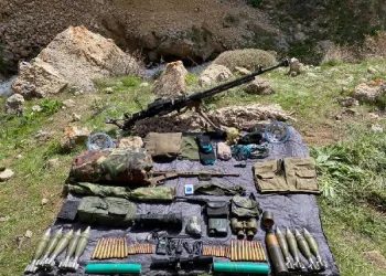 Başkale’de PKK’ya ait silah ve mühimmat ele geçirildi