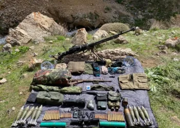 Başkalede Si̇lah, Mühi̇mmat Ve Malzeme Ele Geçi̇ri̇ldi̇