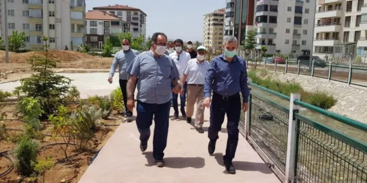 Başkan Çınardan Yeşi̇l Alan Vurgusu