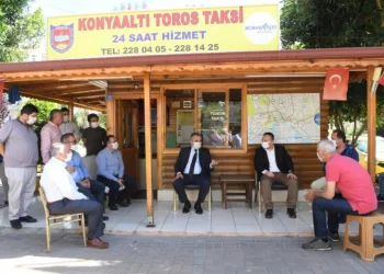 Başkan Esen: “Tüm Taksi̇leri̇ Dezenfekte Edi̇yoruz”