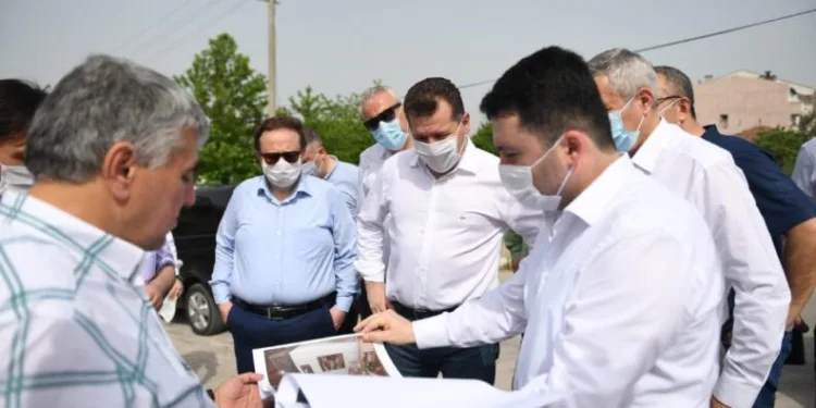 Başkan Yılmaz Hafta Sonu Da Sahadaydı