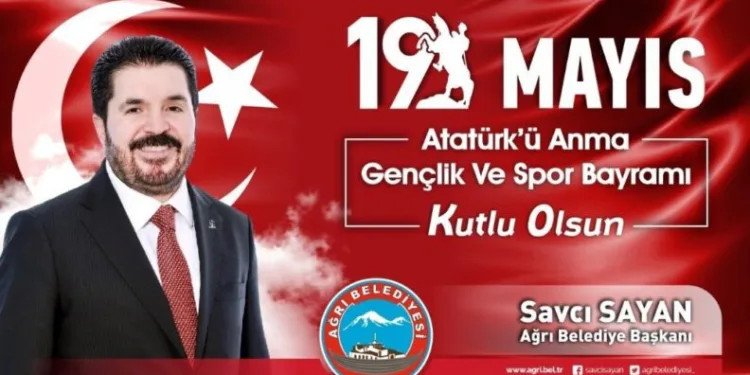 Beledi̇ye Başkanı Savcı Sayanın 19 Mayıs Mesajı