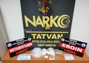 Bitlis’te metamfetamin ve eroin ele geçirildi