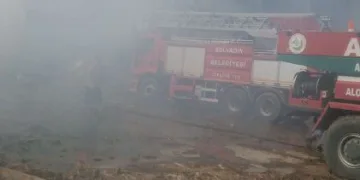 Bi̇yokütle Enerji̇ Santrali̇nde Yangın Çıktı
