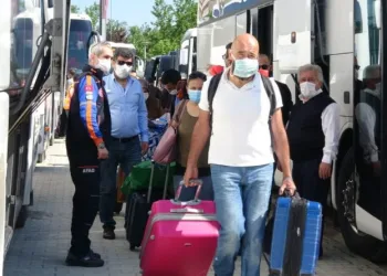 Bursa’da karantinası biten 437 vatandaş yurttan ayrıldı