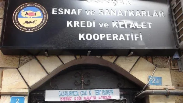 Çalışanın testi pozitif çıktı, Uşak Esnaf ve Sanatkarlar Kooperatifi karantinaya alındı