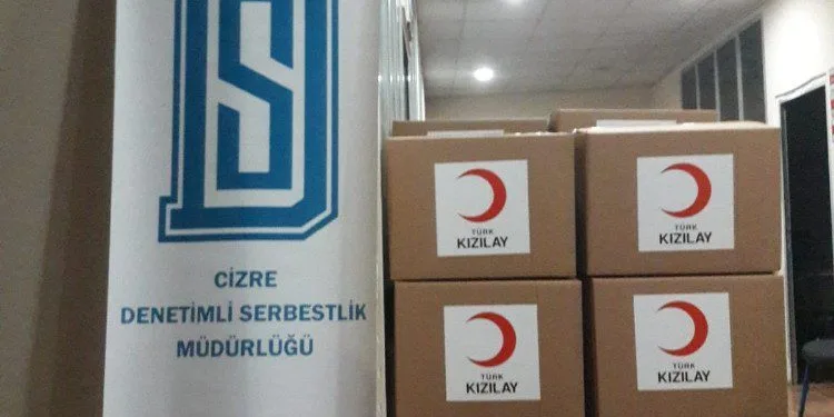 Ci̇zrede Yükümlülere Ramazan Yardımı