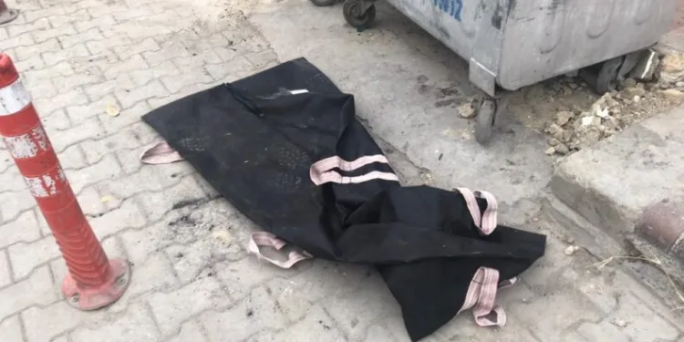 Çöpe atılan ceset torbaları korkuttu