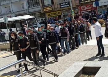 Çorum’da suç örgütü operasyonunda 8 tutuklama