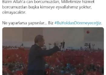 Cumhurbaşkanı Erdoğan’dan, AK Parti’ye dönüşünün 3’üncü yılına özel paylaşım