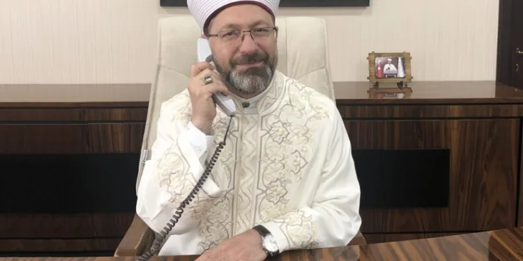 Di̇yanet İşleri̇ Başkanı Erbaş, Suudi̇ Arabi̇stan Hac Ve Umre Bakanı İle Görüştü