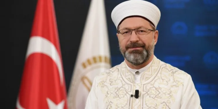 Di̇yanet İşleri̇ Başkanı Erbaşın Kadi̇r Gecesi̇ Mesajı