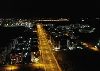 Diyarbakır’da boş sokaklar drone ile görüntülendi