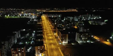 Diyarbakır’da boş sokaklar drone ile görüntülendi