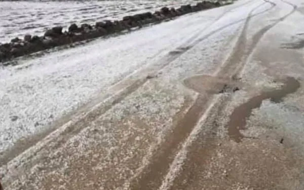 Diyarbakır’da dolu ekili alanlarda zarara yol açtı