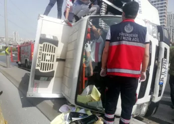 E-5Te Boş Yolda, Fıski̇ye Suları Kazaya Neden Oldu