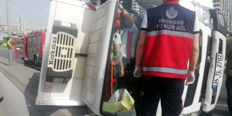 E-5Te Boş Yolda, Fıski̇ye Suları Kazaya Neden Oldu
