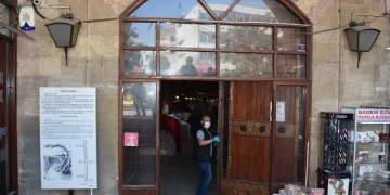 Edirne’de, tarihi Alipaşa Çarşısı’nın kapıları açıldı 