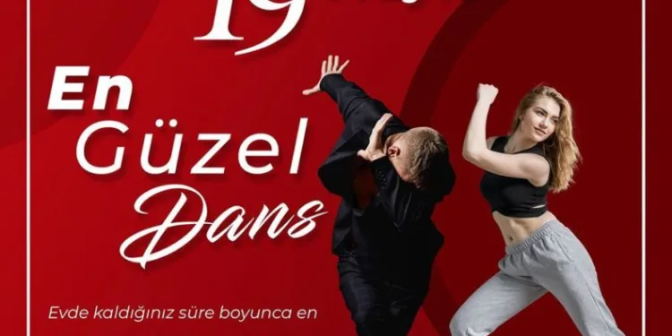 Edremi̇t Beledi̇yesi̇nde Sosyal Medya Üzeri̇nden Dans Etki̇nli̇ği̇
