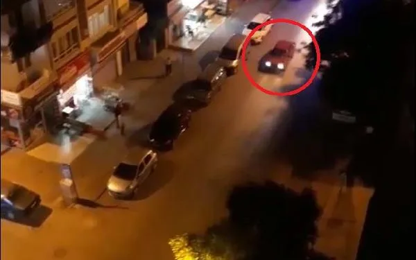 Ehliyetsiz sürücü, kovalama sonucu yakalandı