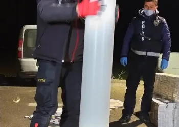 Erzurumda 9 bin adet kaça sigara ele geçirildi