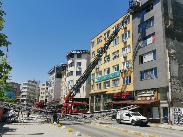 Kadıköy'de facia! 1 itfaiye eri hayatını kaybetti