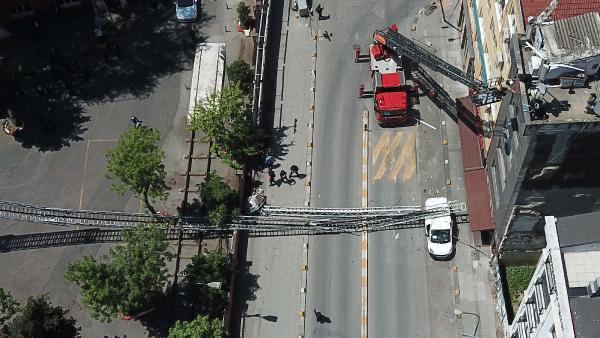 Kadıköy'de facia! 1 itfaiye eri hayatını kaybetti