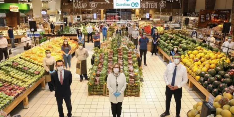 Güler Sabancıdan, Carrefoursa Çalışanlarına Tebri̇k Zi̇yareti̇