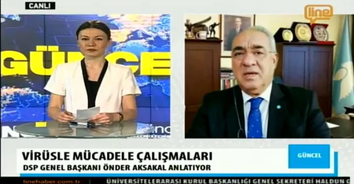 DSP Genel Başkanı Line TV’de gündemi değerlendirdi
