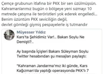 İçi̇şleri̇ Bakanı Soyludan Müyesser Yıldıza Tepki̇