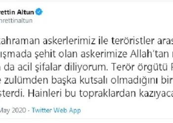 İletişim Başkanı Altun: Hainleri bu topraklardan kazıyacağız