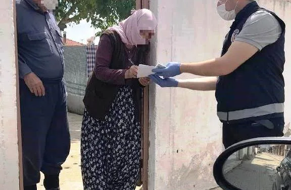 İncirliova’da 580 vatandaşın maaşları evlerinde ödendi