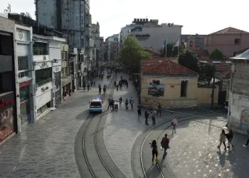 İstiklal Caddesi yine iyi görüntü vermedi